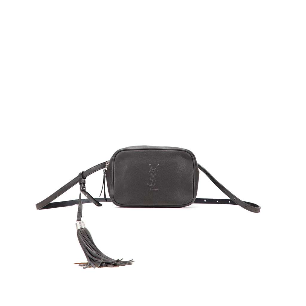 Saint Laurent Lambskin Monogram Lou Belt Bag