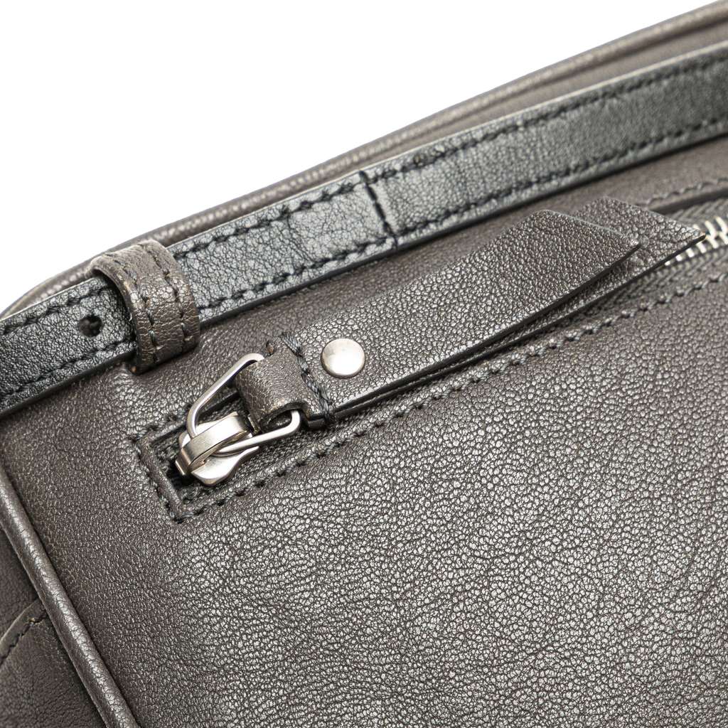 Saint Laurent Lambskin Monogram Lou Belt Bag - Image 10
