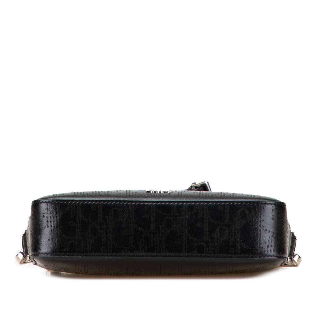 Dior Perforated Oblique Calfskin Galaxy Safari Crossbody - 3