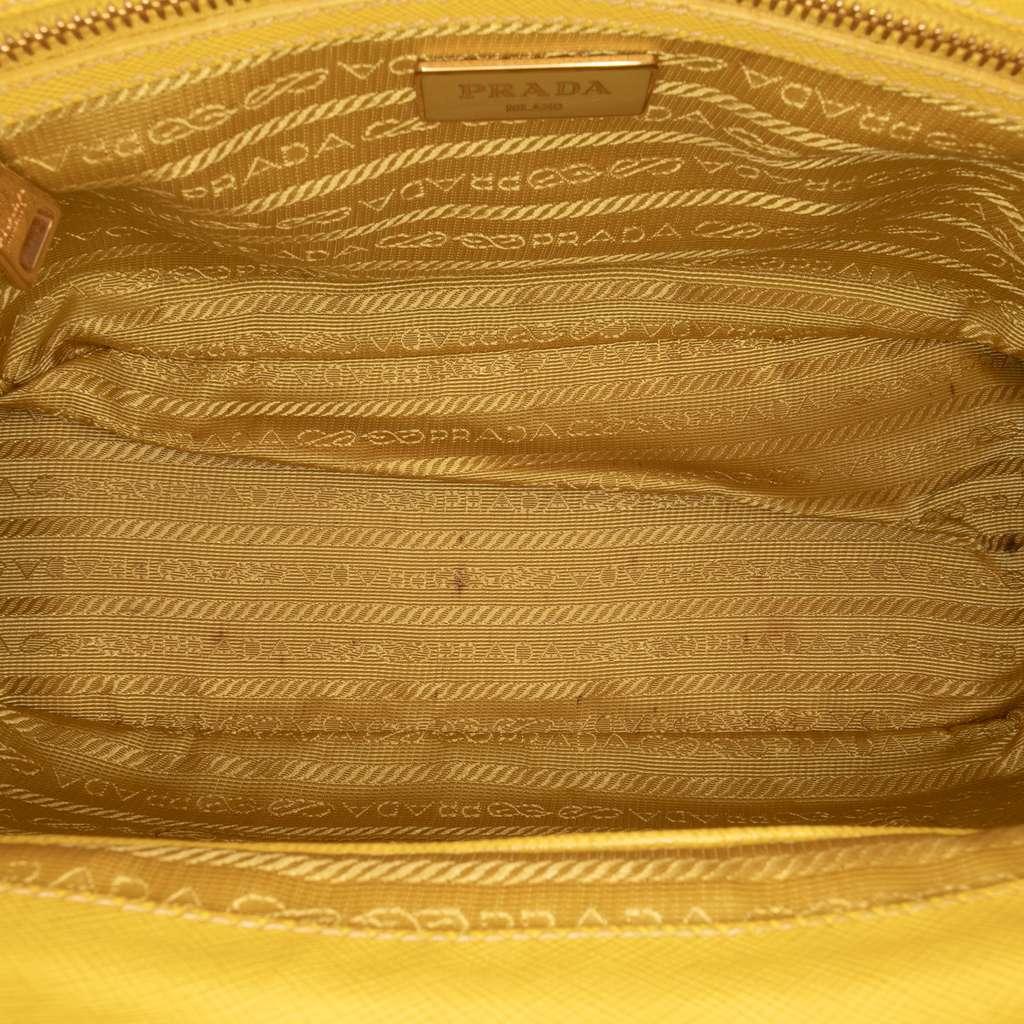 Prada Small Saffiano Lux Galleria Double Zip Satchel - 4
