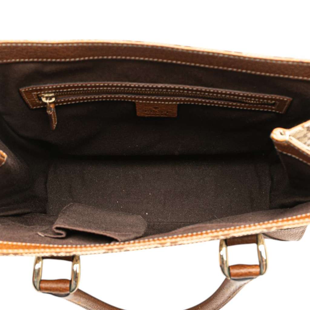 Gucci GG Canvas Nailhead Handbag - 4