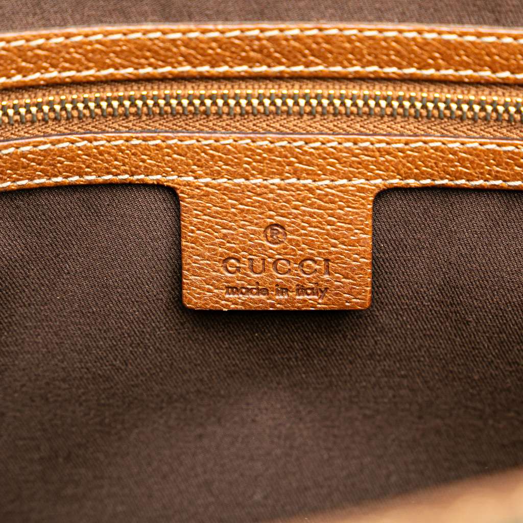 Gucci GG Canvas Nailhead Handbag - 5