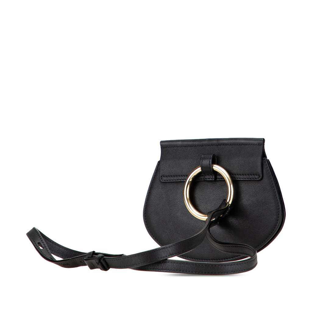 Chloé Mini Leather Faye Crossbody - Back view
