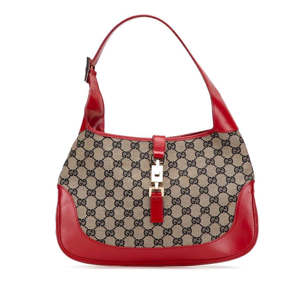 Gucci GG Canvas Jackie Shoulder Bag