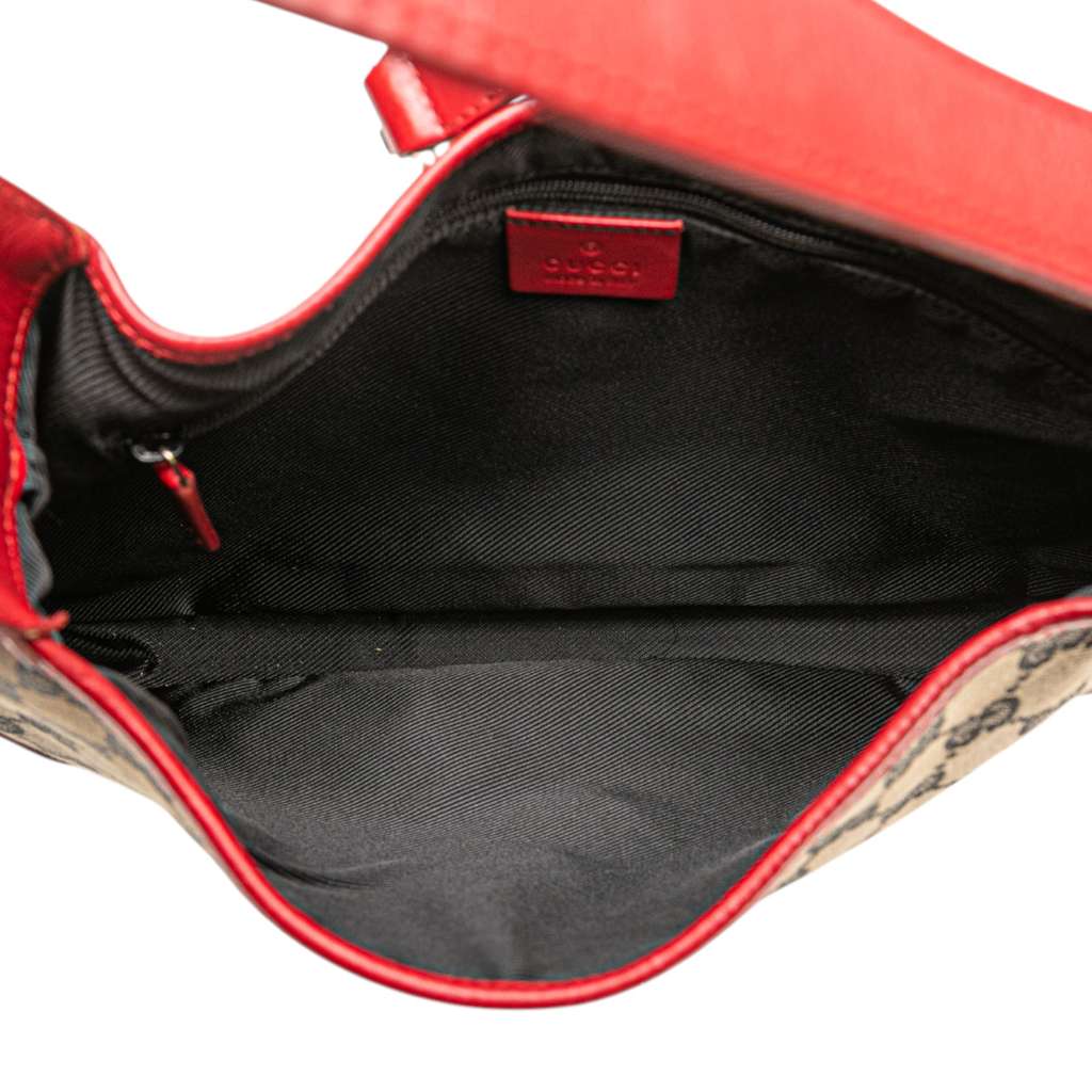 Gucci GG Canvas Jackie Shoulder Bag - 4