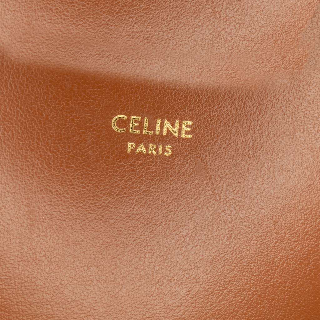 Celine Triomphe Coated Canvas Triomphe Multi Pochette Satchel - 5