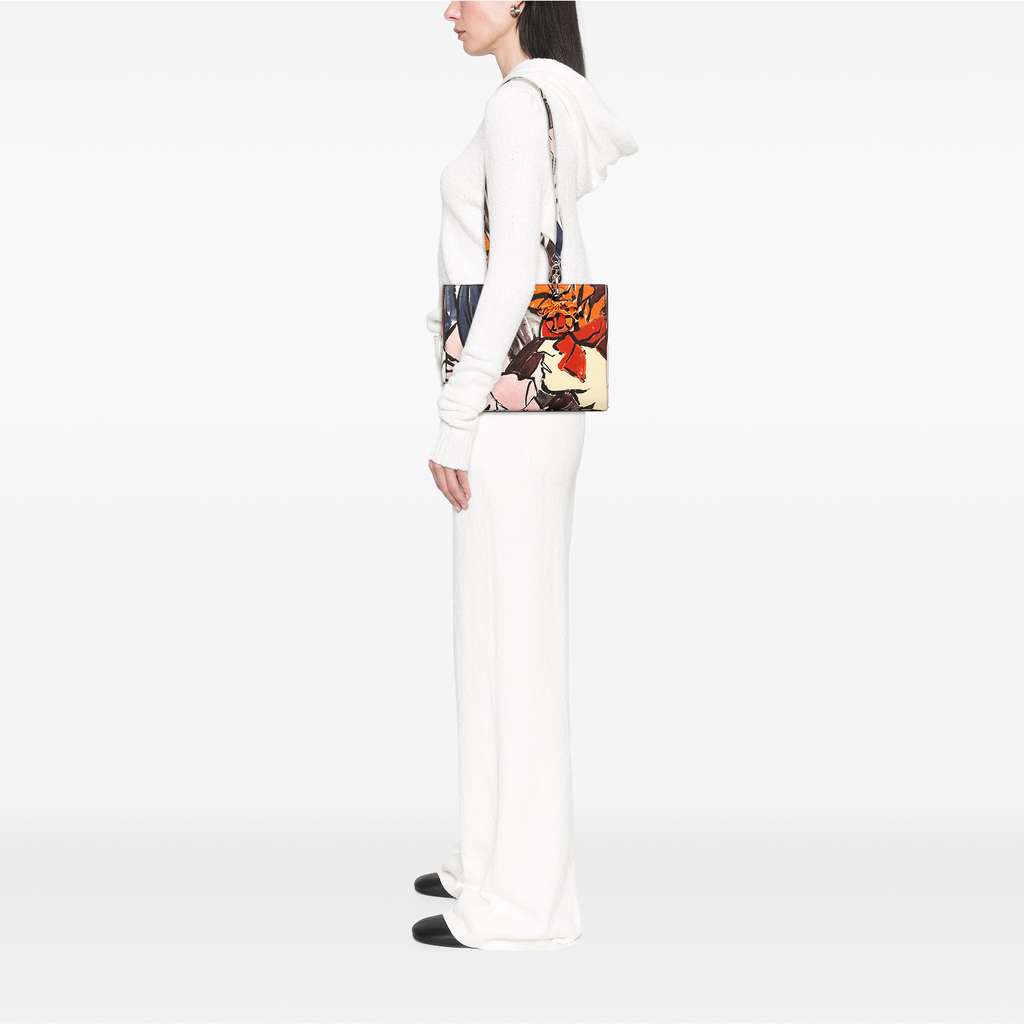 Dior Large Canvas Floral Graffiti Lady Dior - Image 13