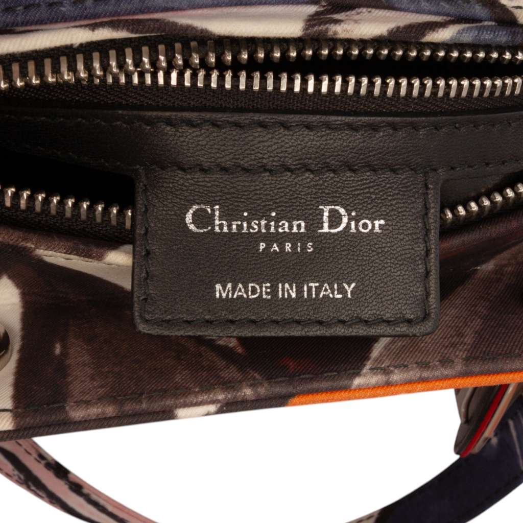 Dior Large Canvas Floral Graffiti Lady Dior - Side view