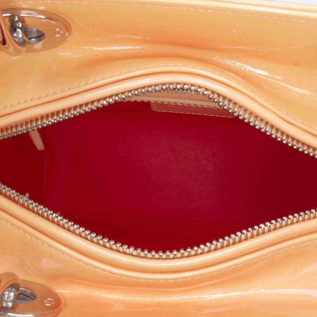 Dior Medium Ombre Patent Cannage Lady Dior - 4