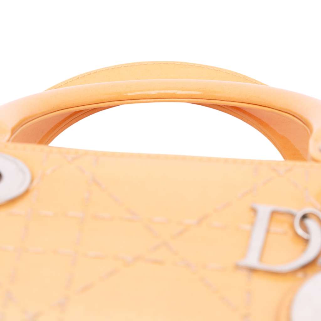 Dior Medium Ombre Patent Cannage Lady Dior - Image 12