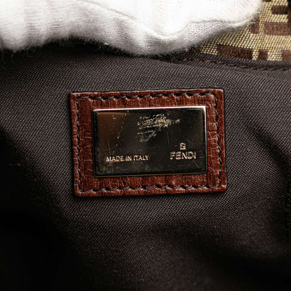 Fendi Zucchino Canvas Tote - Side view