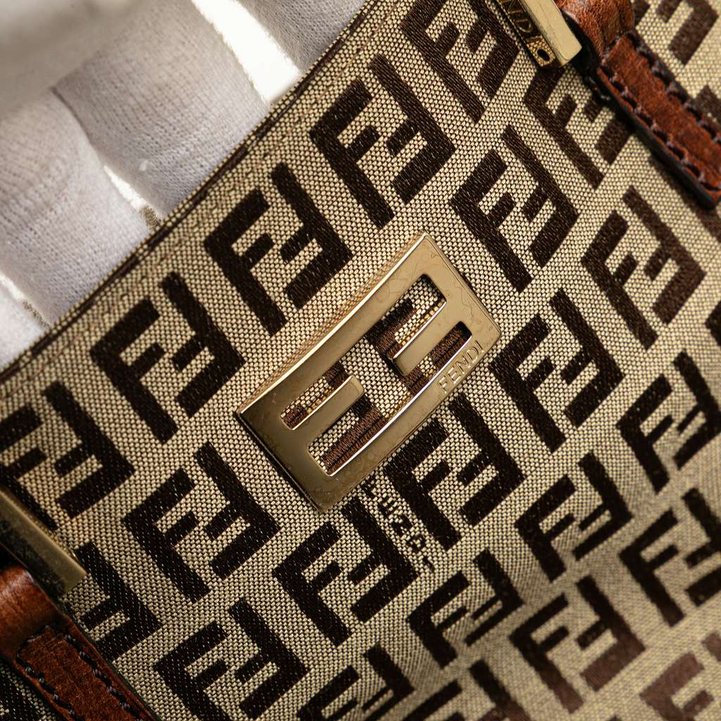 Fendi Zucchino Canvas Tote - Detail 2