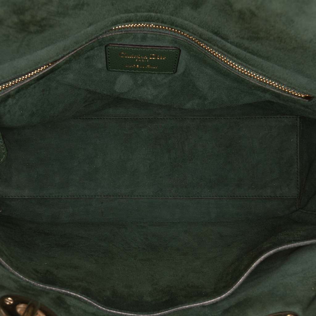 Dior Large Grained Calfskin Lady D Sire - 4