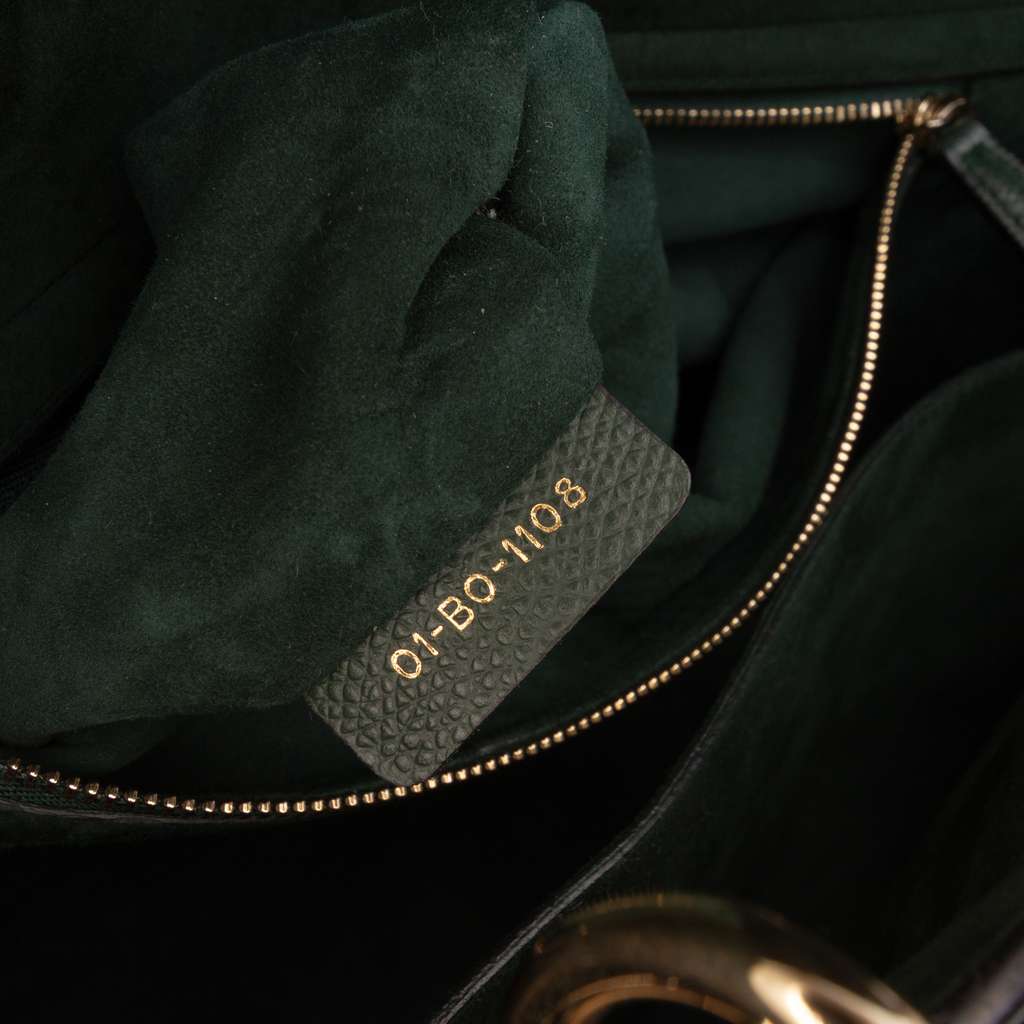 Dior Large Grained Calfskin Lady D Sire - Side view