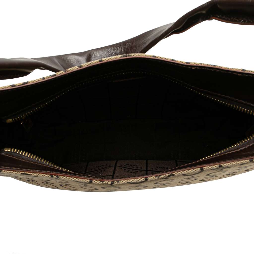 Celine C Macadam Canvas Shoulder Bag - 4