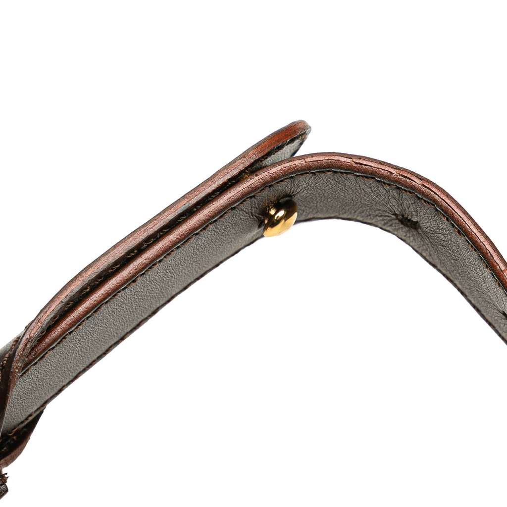 Celine C Macadam Canvas Shoulder Bag - Image 12