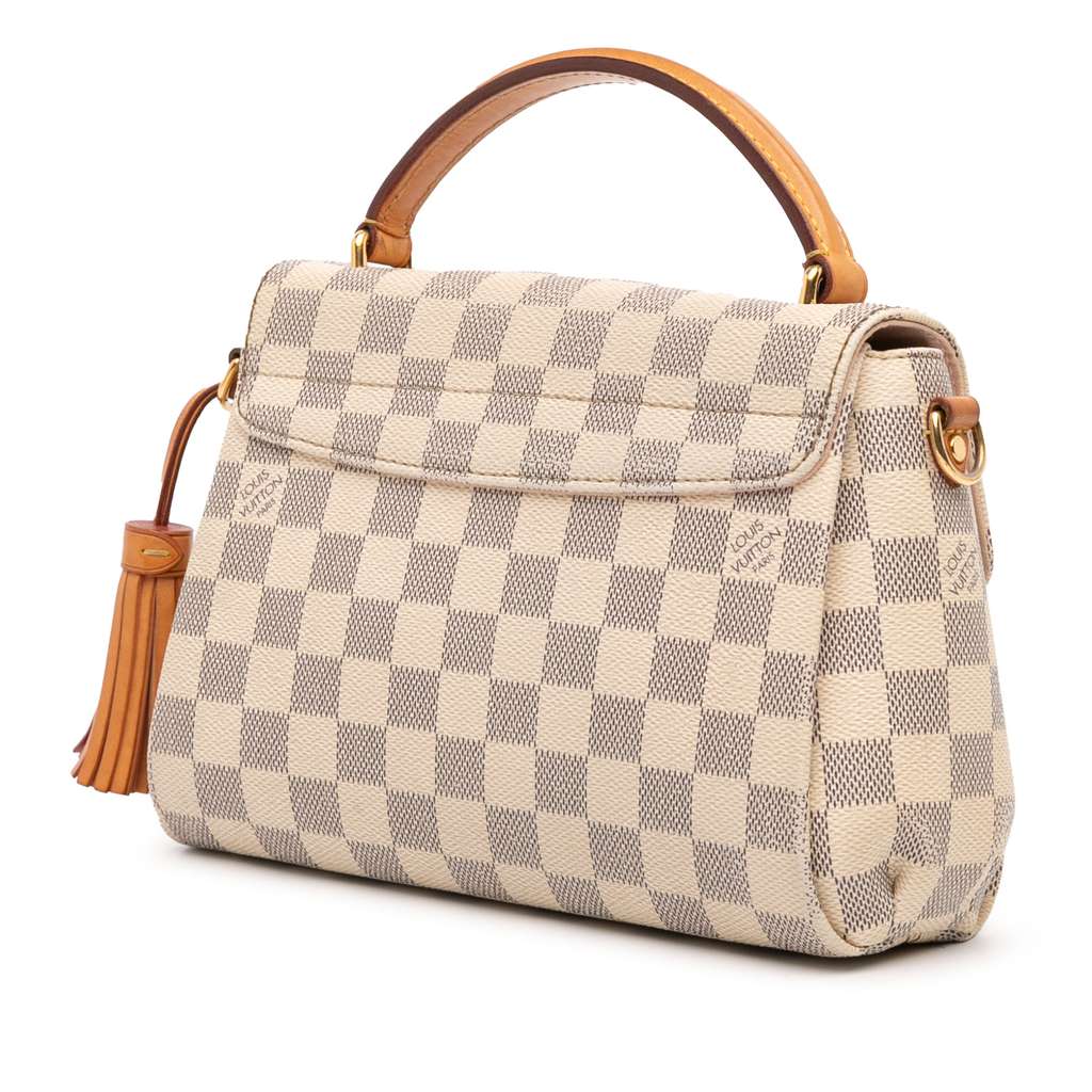 Louis Vuitton Damier Azur Croisette - Back view