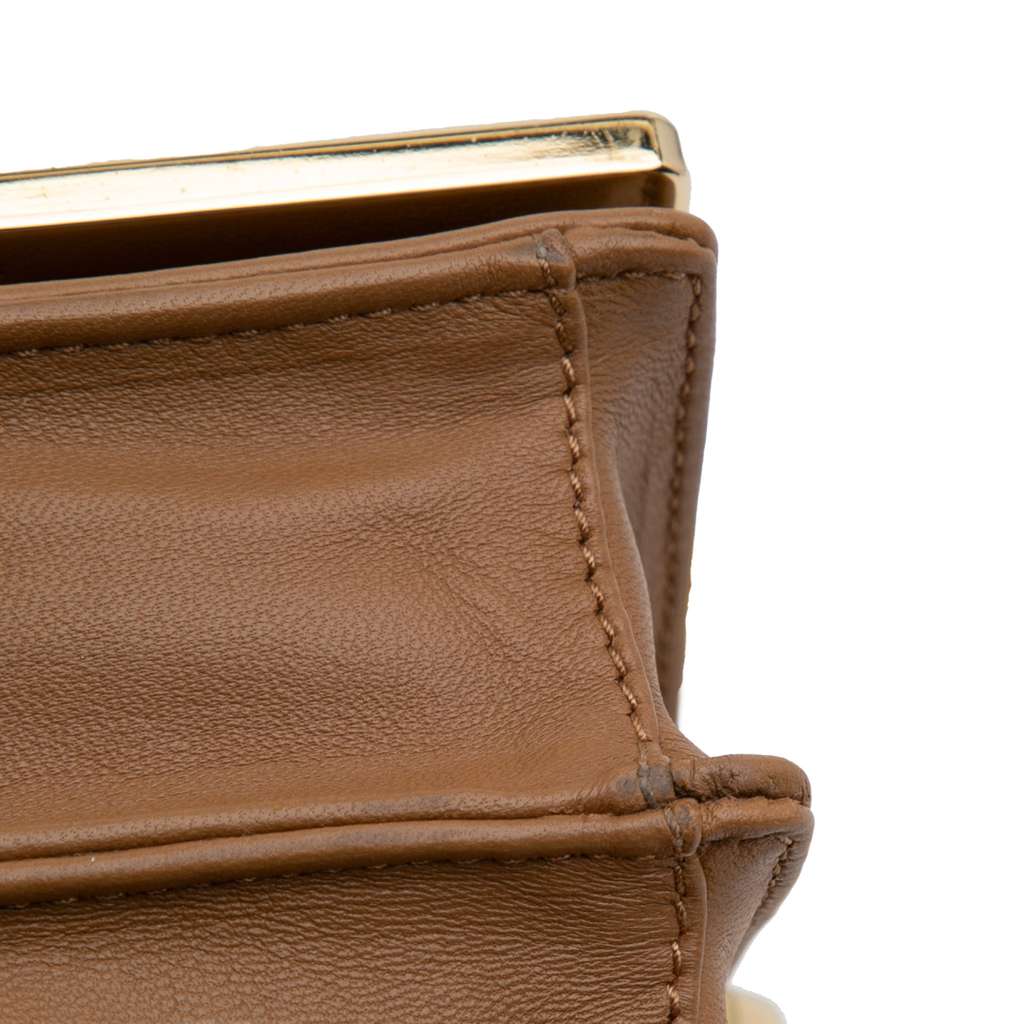 Prada Nappa Stitched Satchel - Image 11