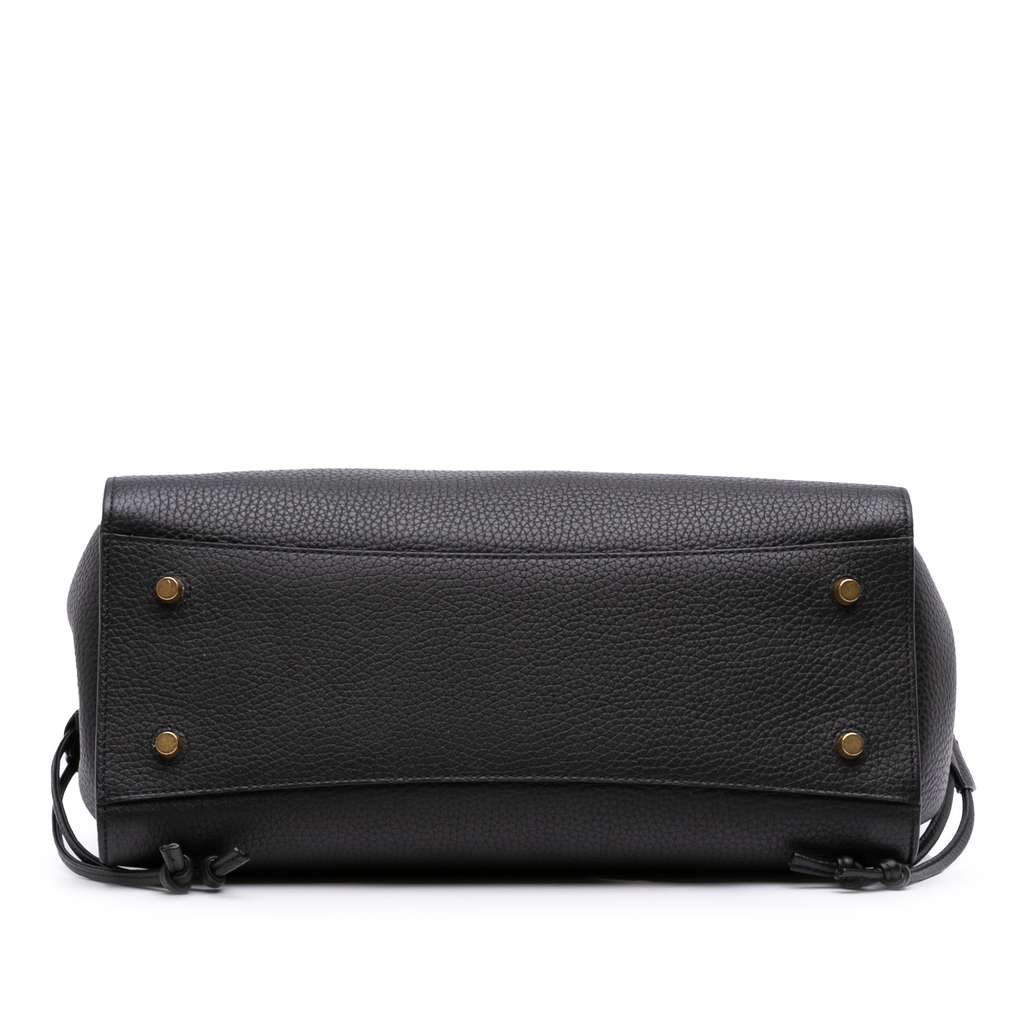 Mulberry Heavy Grain Calfskin Iris Satchel - 3