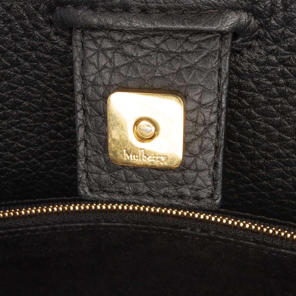 Mulberry Heavy Grain Calfskin Iris Satchel - 5