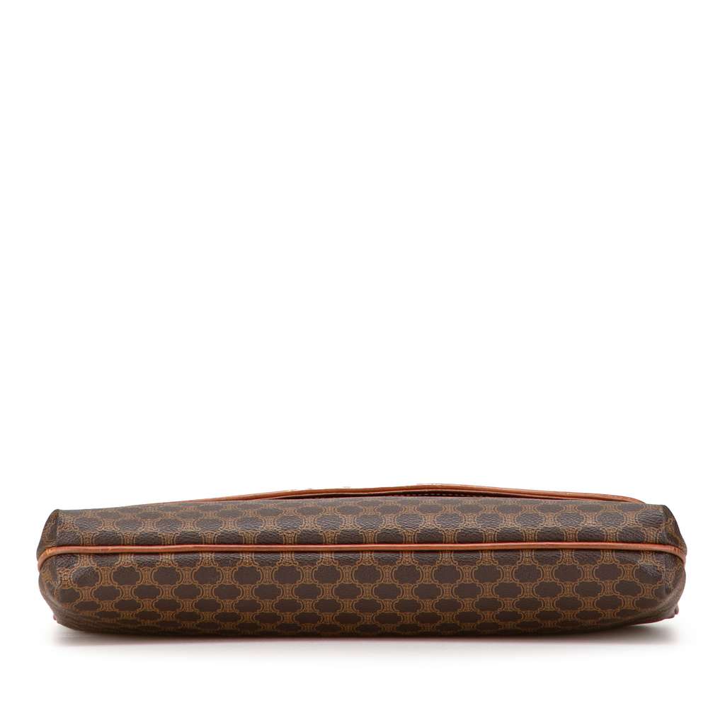 Celine Macadam Coated Canvas Clutch - 3