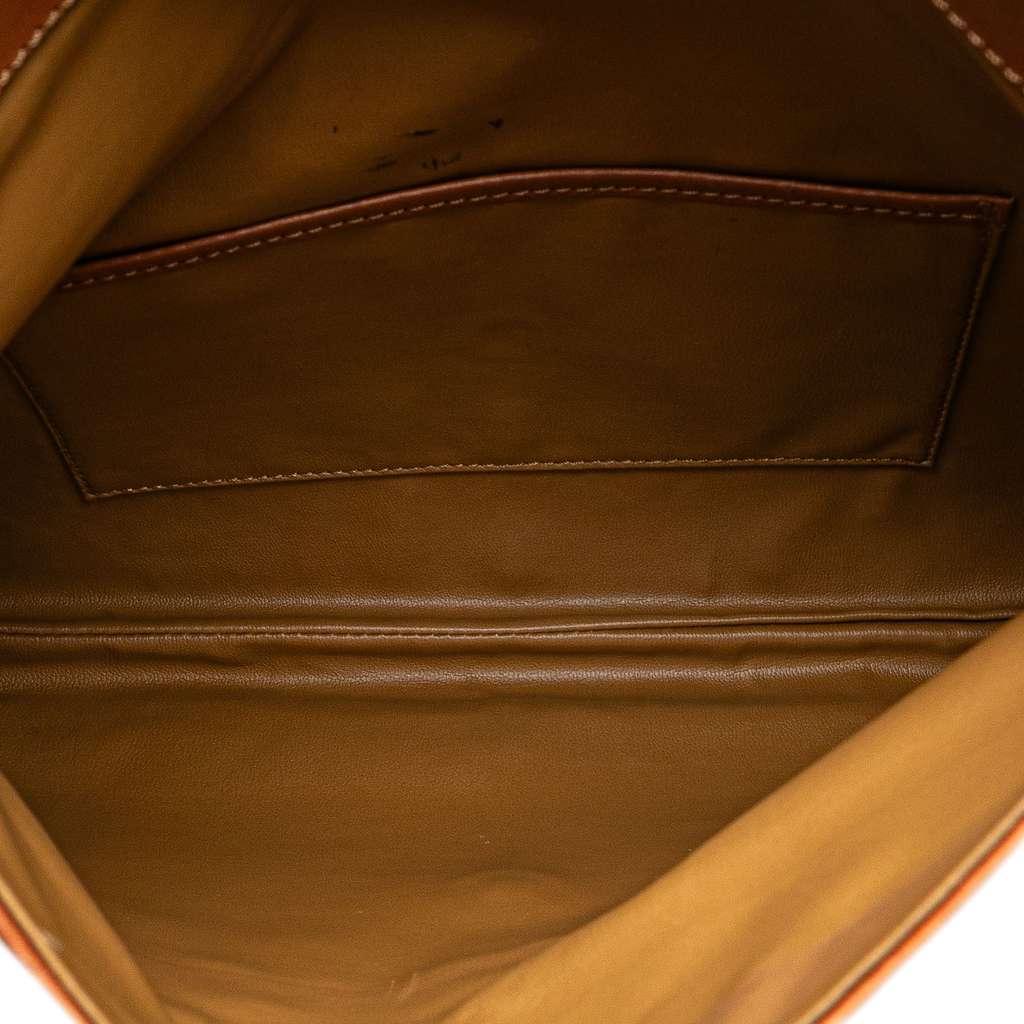 Celine Macadam Coated Canvas Clutch - 4