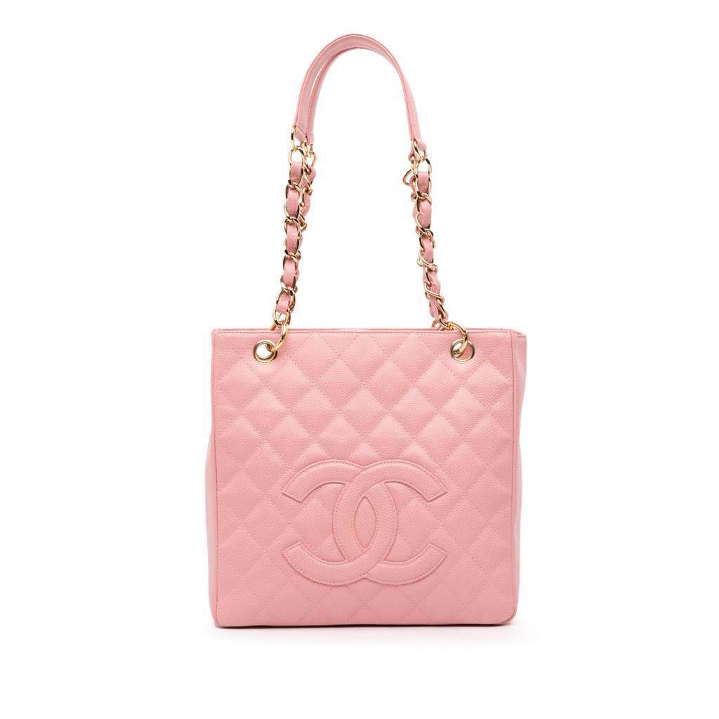 Chanel Caviar Petite Shopping Tote