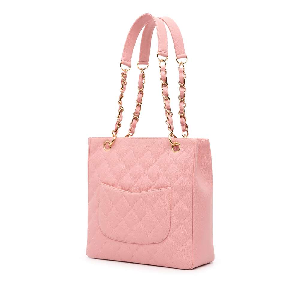 Chanel Caviar Petite Shopping Tote - 2