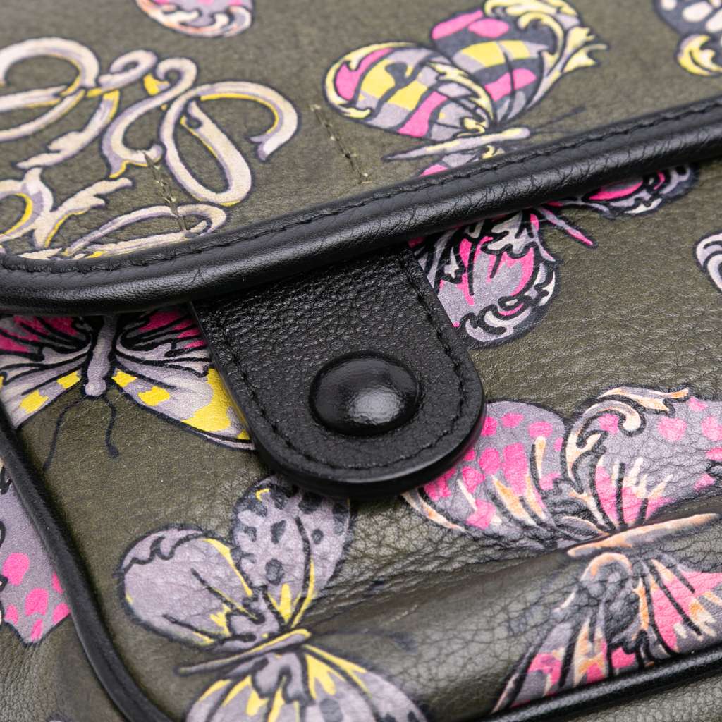 Loewe Tales of Spain Butterfly Printed Leather Anagram Crossbody - Detail 1