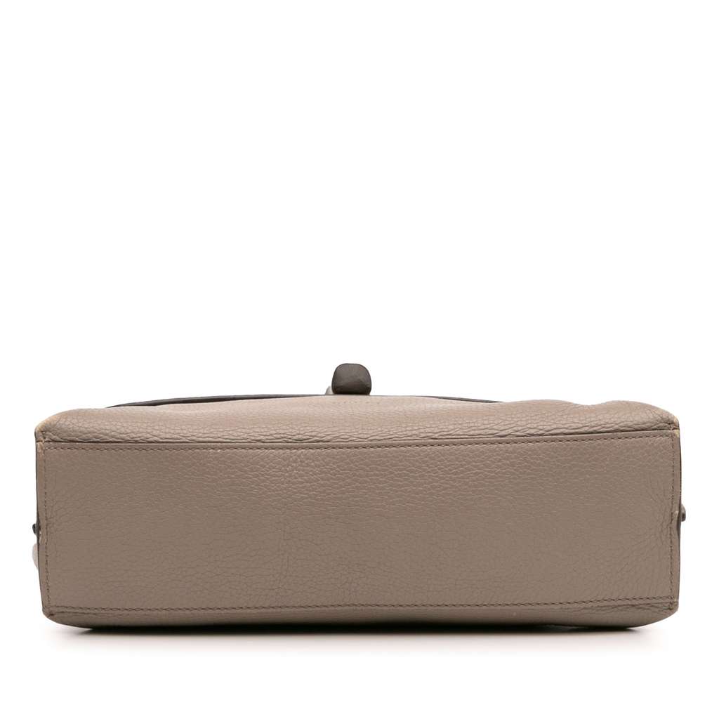 Gucci Small Leather Bamboo Daily Satchel - Image 6