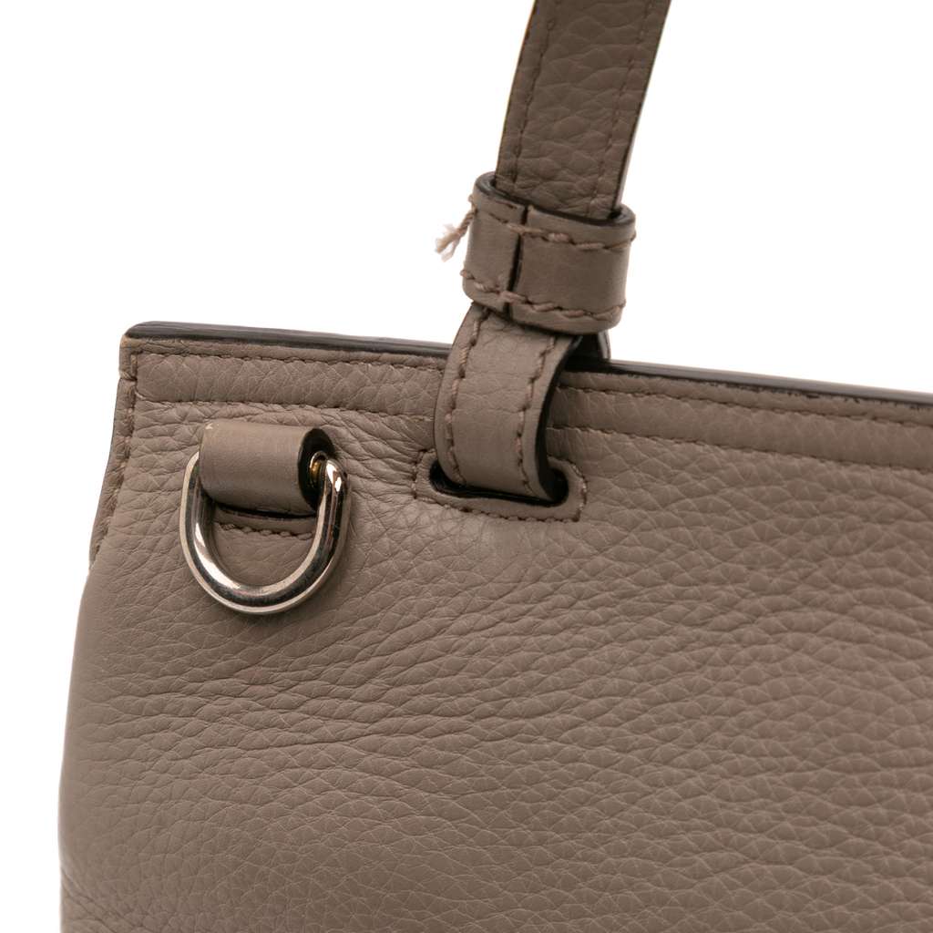 Gucci Small Leather Bamboo Daily Satchel - Image 11