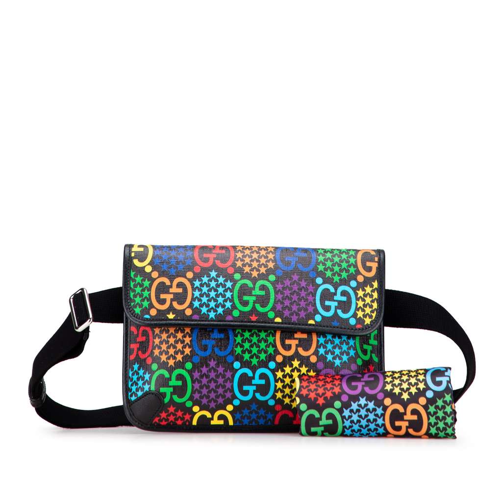 Gucci GG Supreme Psychedelic Belt Bag - Image 13