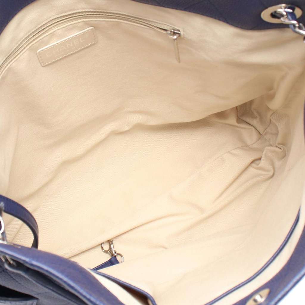 Chanel CC Quilted Caviar Side Pocket Tote - 3