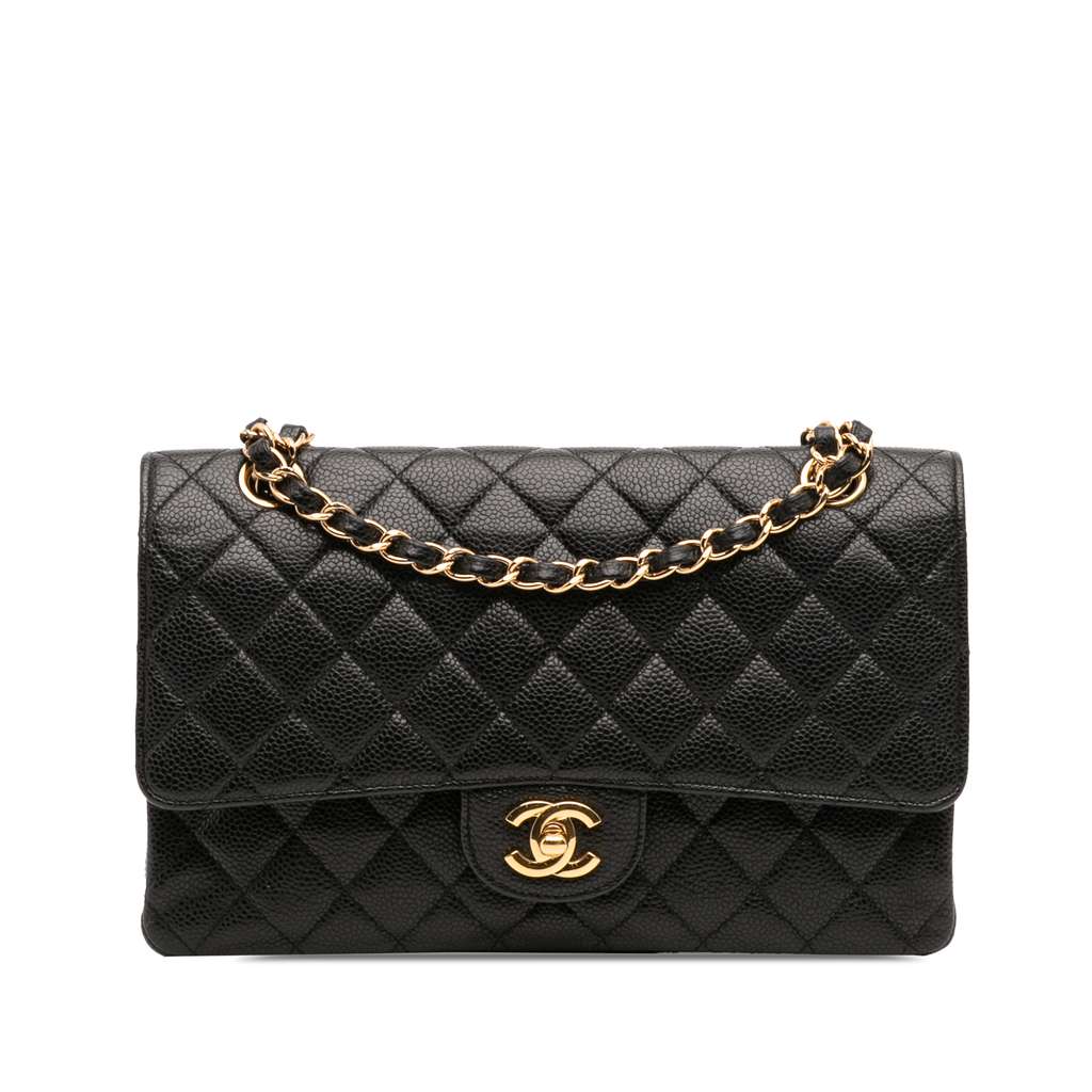 Chanel Medium Classic Caviar Double Flap