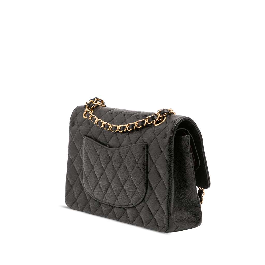 Chanel Medium Classic Caviar Double Flap - 2