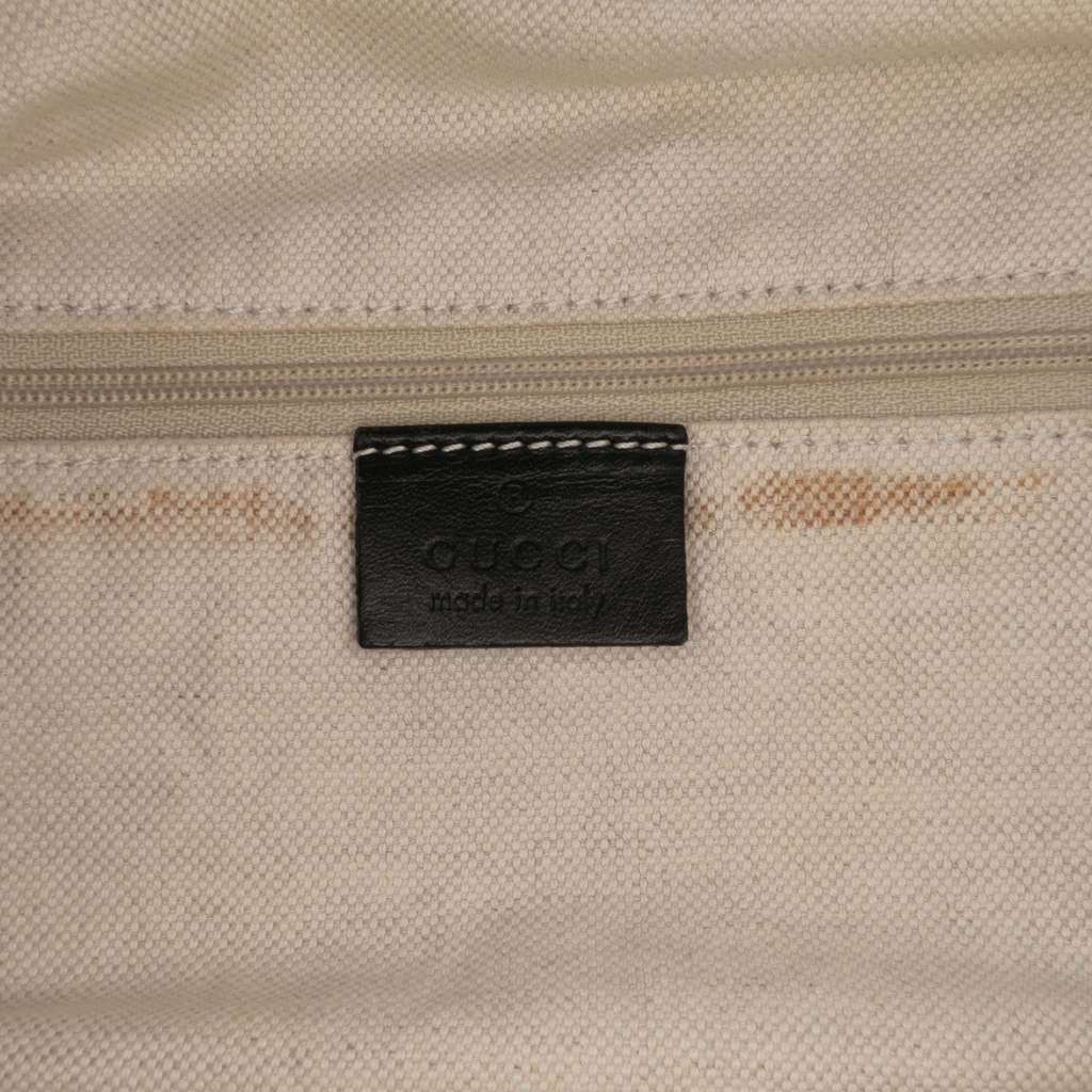 Gucci Diamante Canvas Sukey Satchel - Side view