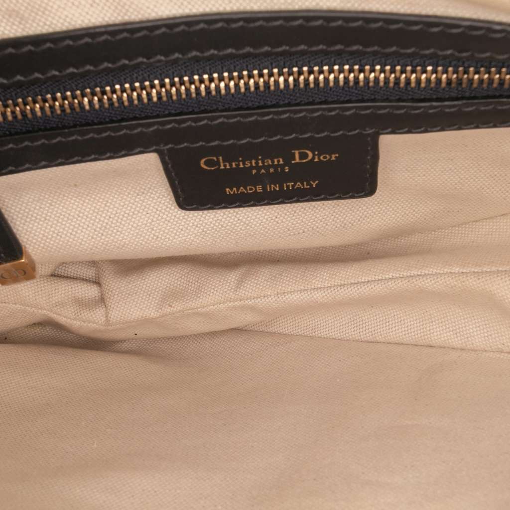 Dior Oblique Canvas Saddle Bag - 4