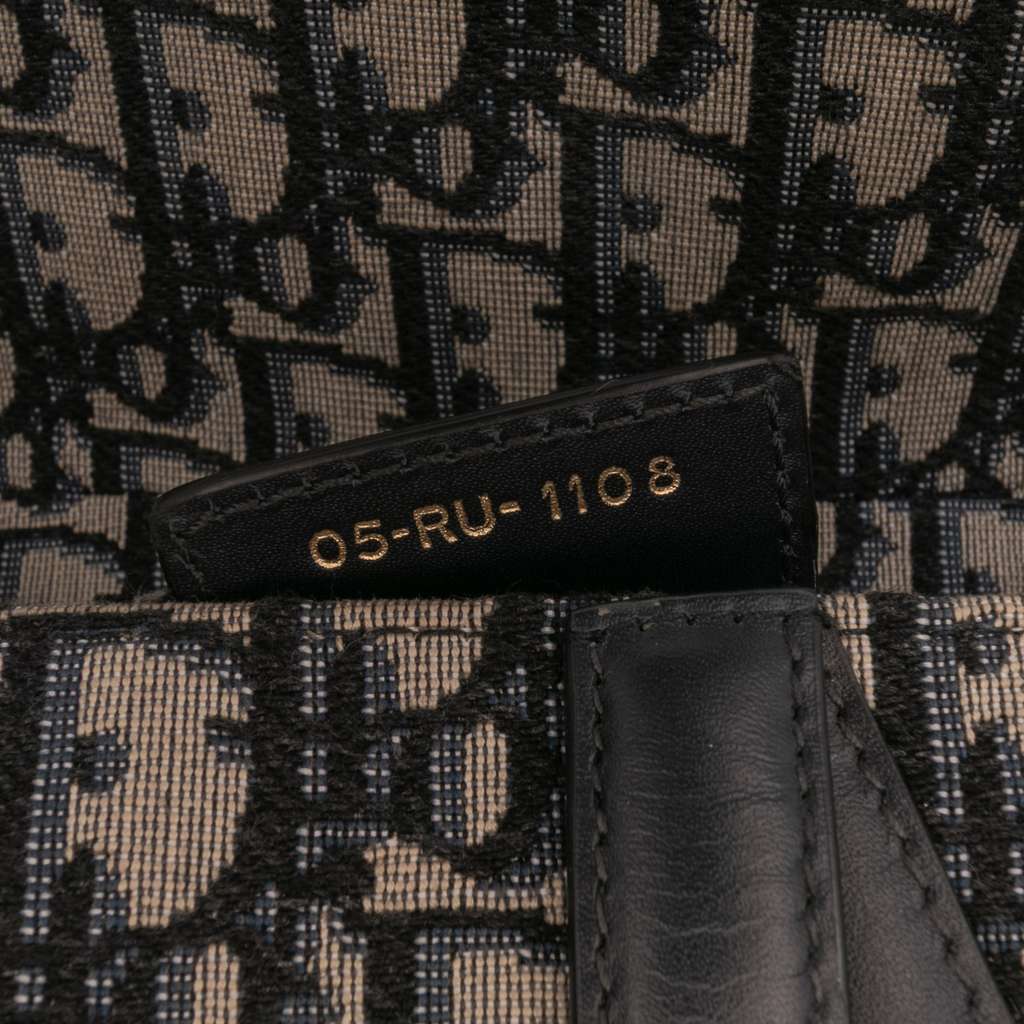 Dior Oblique Canvas Saddle Bag - Detail 1