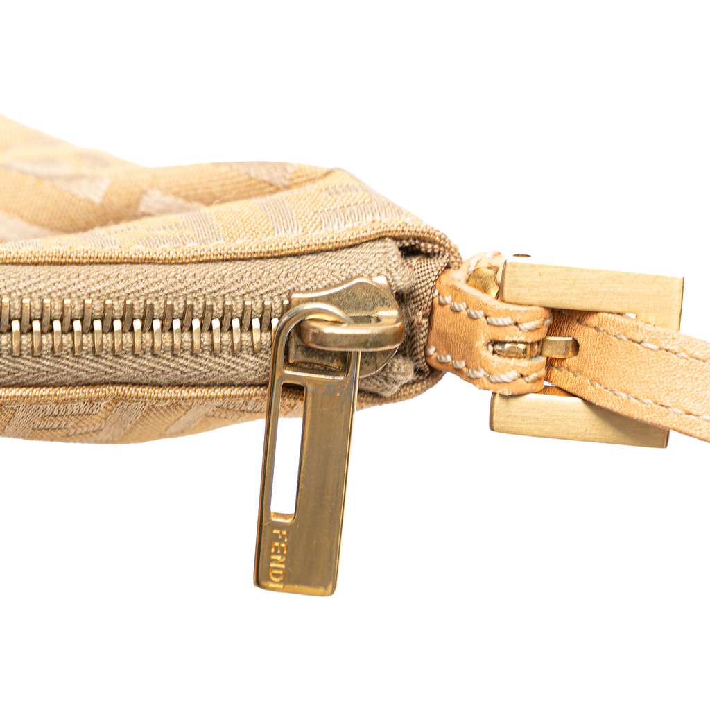 Fendi Zucchino Canvas Shoulder Bag - Detail 2