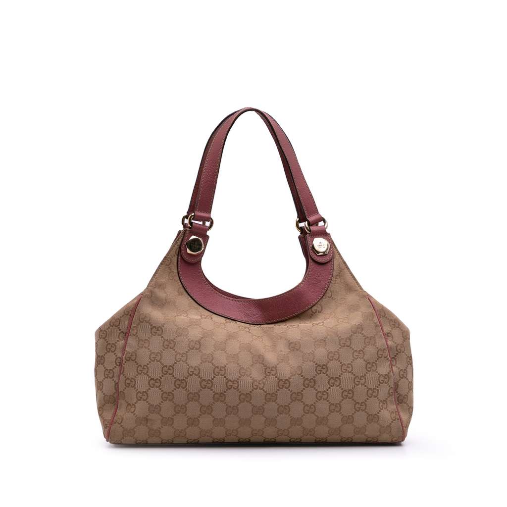 Gucci Medium GG Canvas Charmy Shoulder Bag