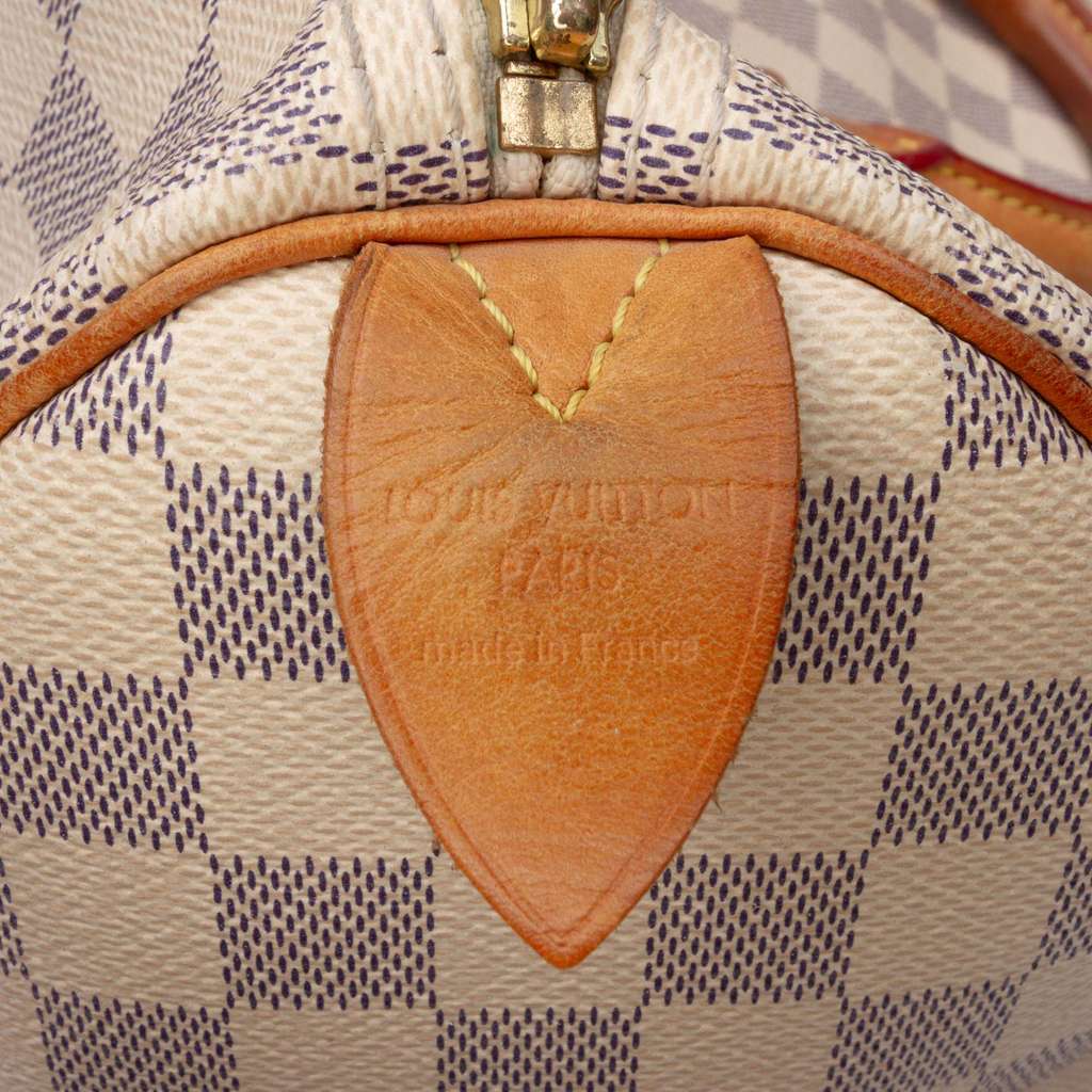 Louis Vuitton Damier Azur Speedy 35 - Side view