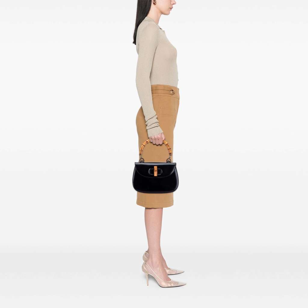 Gucci Calfskin Bamboo Night - Image 13