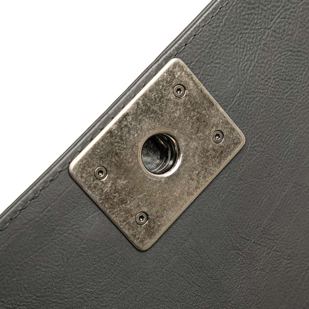 Chanel Paris-Dallas Old Medium Quilted Calfskin Cowboy Boy Flap - Image 11