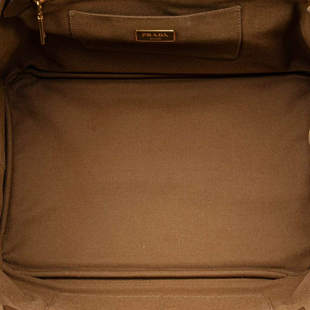 Prada Canvas Canapa Bijoux Satchel - 4