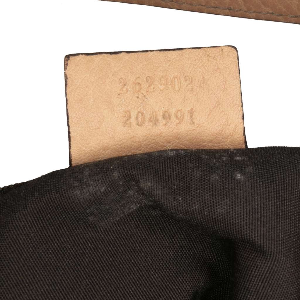 Gucci Small Guccissima Hysteria Crest Hobo - Detail 1