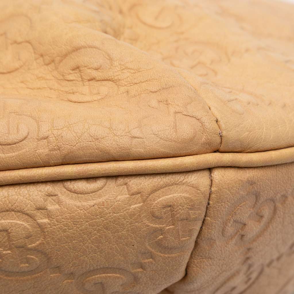 Gucci Small Guccissima Hysteria Crest Hobo - Image 12