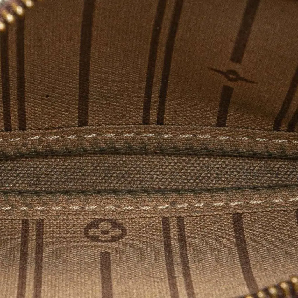 Louis Vuitton Monogram Patch Mini Pochette Accessoires Brown Canvas Very good - Model View