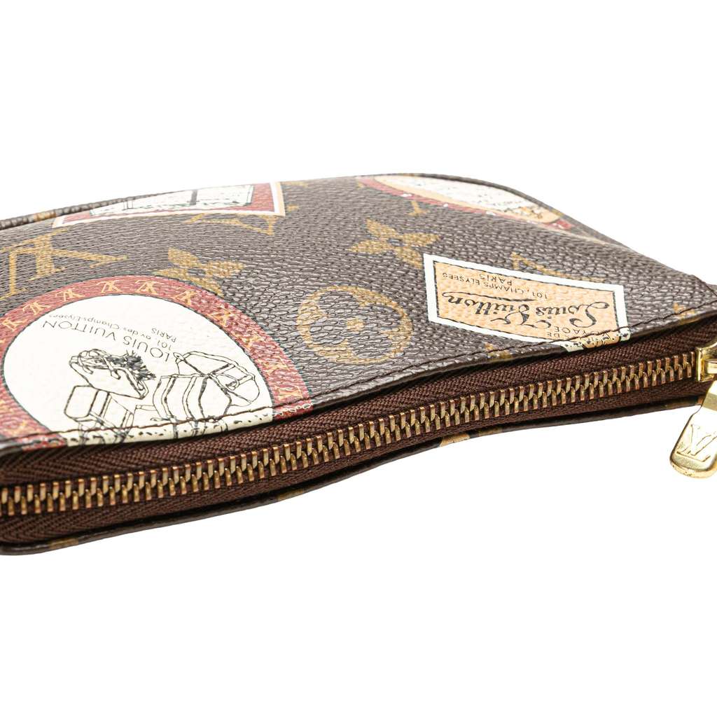 Louis Vuitton Monogram Patch Mini Pochette Accessoires - Image 11