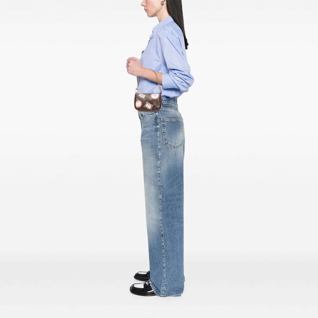 Louis Vuitton Monogram Patch Mini Pochette Accessoires - Image 12