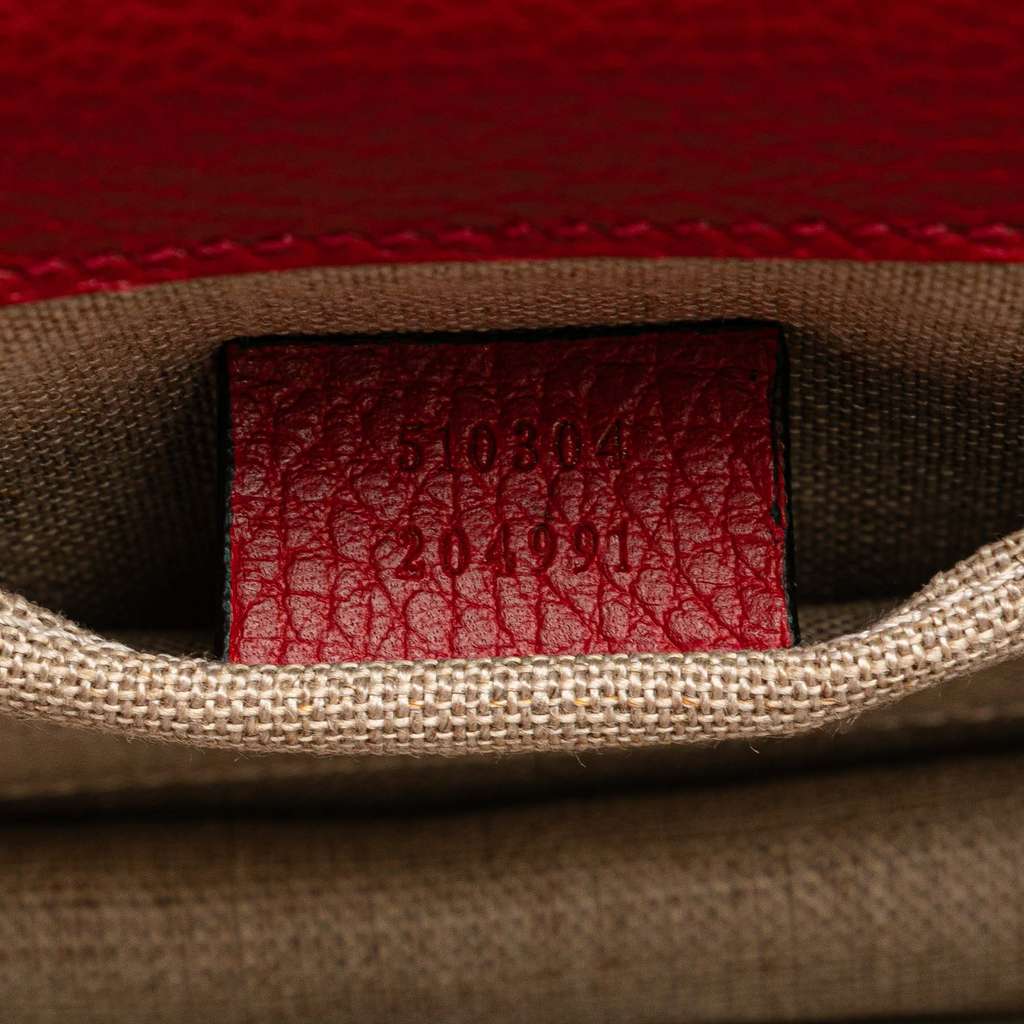 Gucci Small Dollar Calfskin Interlocking G Crossbody - Detail 1